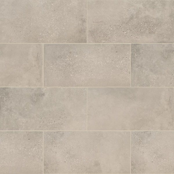 MSI Amstel Cemento 12 in. x 24 in. Matte Porcelain Floor and Wall Tile (48-Cases/672 sq. ft./Pallet)