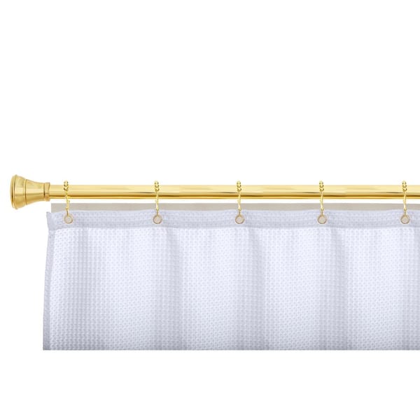 Interdesign T-Bar Shower Curtain Hooks, Set of 12, Satin