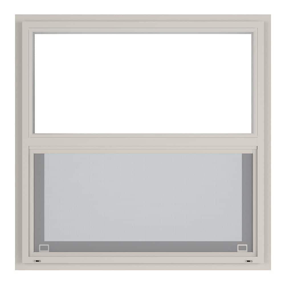 Ply Gem 35.5 in. x 35.5 in. Select Series Single Hung Vinyl Sand