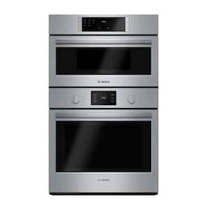 500 Series 30 in. Electric Convection Wall Oven & Built-In Microwave Combo in Stainless Steel w/ Self-Cleaning & Broiler