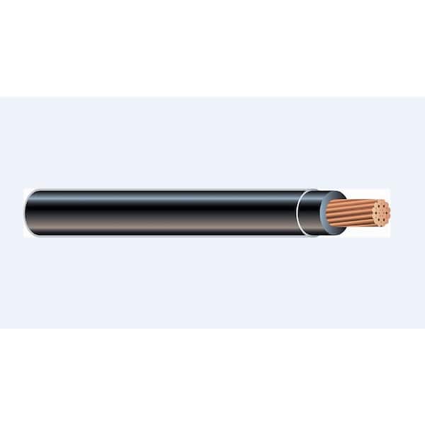 1000 ft. 6 Black Stranded CU SIMpull THHN Wire