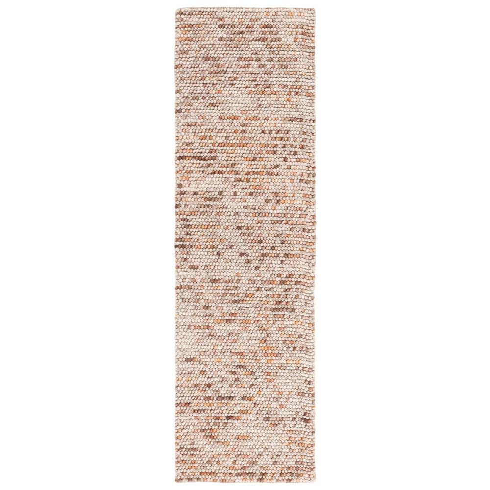 SAFAVIEH Natura Dark Brown/Beige 2 ft. x 8 ft. Gradient Runner Rug ...