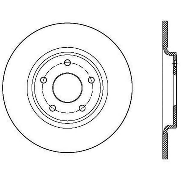 Centric Parts Disc Brake Rotor