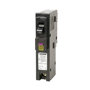Homeline 15 Amp Single-Pole Plug-On Neutral Dual Function (CAFCI and GFCI) Circuit Breaker (9-pack)