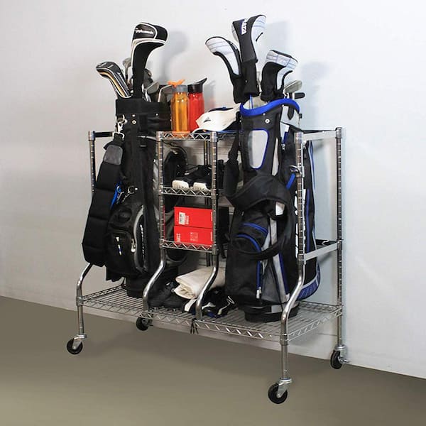 LTMATE 121 lbs. Golf Storage Garage Organizer and Other Golfing Equipment  Rack HDM529A - The Home Depot