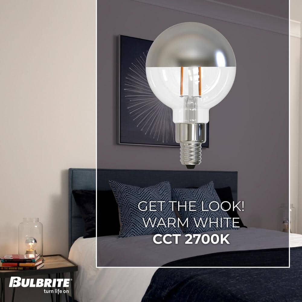 Dimmable White Decorative LED Candelabra Bulb