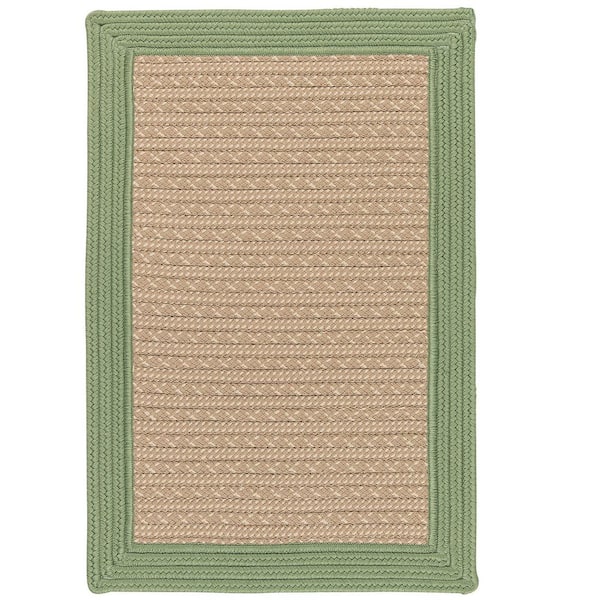 Beverly Moss  Doormat 2 ft. x 3 ft. Braided Indoor/Outdoor Patio Area Rug
