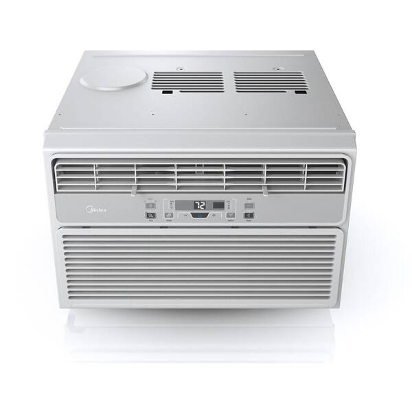 Midea 12 000 Btu 115 Volt Window Air Conditioner Cool Only With Remote In White Mwa12cr71 The Home Depot