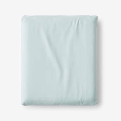 Company Cotton Percale Pale Blue Cotton Percale Twin XL Fitted Sheet