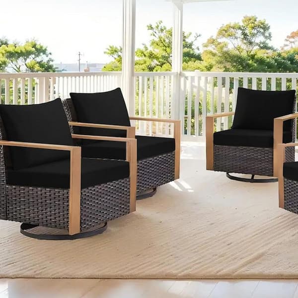 24 in. x 44 in. Outdoor Lounge Chair Cushions for Patio Furniture