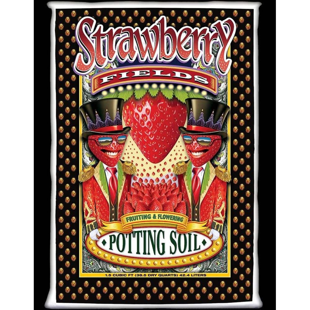 Strawberry Fields 32 lb. 1.5 cu. ft. 38.6 qt. 0.06 cu. yd. Fruiting and Flowering Potting Soil (1-Pack) price history on PriceWatchPro