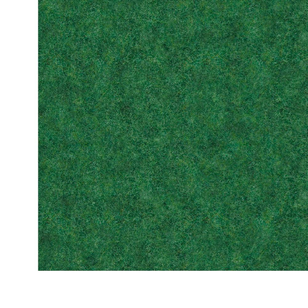 Green Non-Slip Rubberback Utility Entryway Mat
