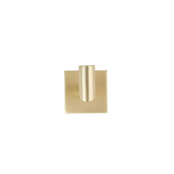 Rapture J-Hook/Robe Hook 1.86 in. Satin Brass