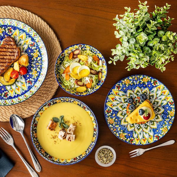 Boho hotsell dinnerware sets