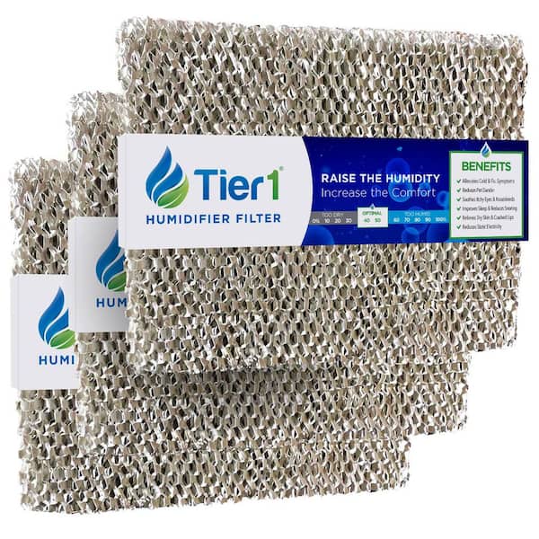 Tier1 Replacement for Aprilaire Water Panel 35, fits Models  350,360,560,560A, 568,600 Humidifier Filter (6-Pack) TIER1_HMF1030_6_PACK -  The Home Depot