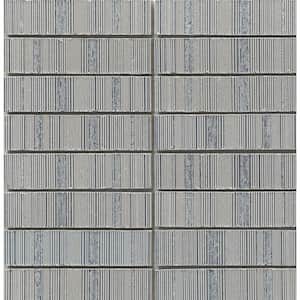 Newtro Red 12 in. x 12 in. in. Glossy Ceramic Mosaic Wall Tile (14.24 sq ft /Case)