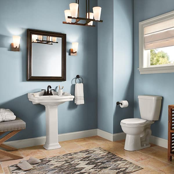 Blue deals bathroom paint