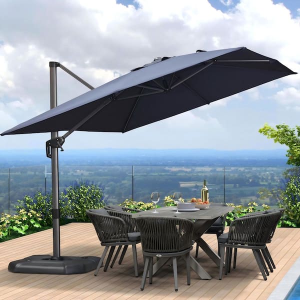 PURPLE LEAF 9 ft. x 11.5 ft. Aluminum UV-Resistant Outdoor