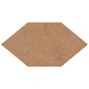 Volterra Kayak Rosso 7 in. x 13 in. Porcelain Floor and Wall Tile (9.2 sq. ft./Case)