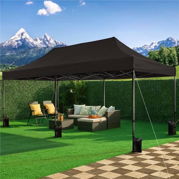 Yaheetech 10 ft. x 20 ft. Outdoor Adjustable Pop Up Canopy Tent