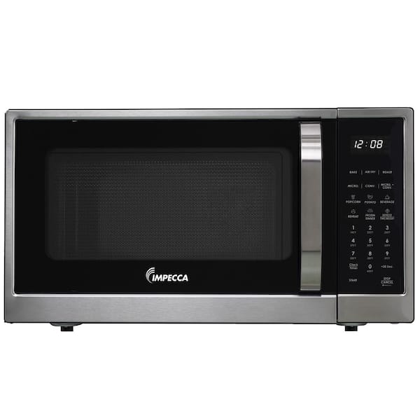 Impecca 1.3 Cu.Ft. Mutlifunction Oven. Convection, Microwave, Airfry, Roast. Stainless Steel
