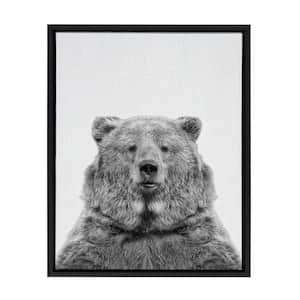 Sylvie "Bear European" by Tai Prints Framed Canvas Wall Art