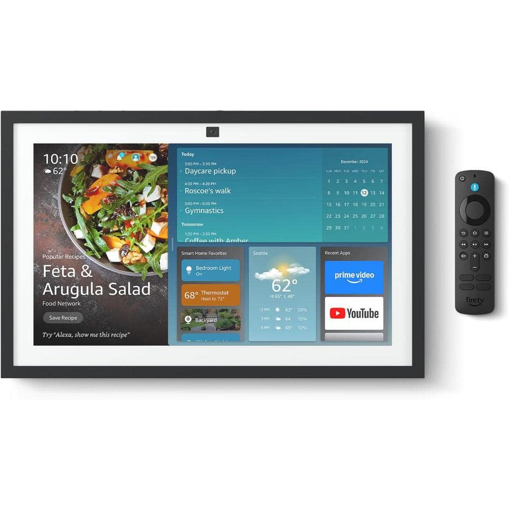 Echo Show 15 (エコーショー15) - B08MQNJC9Z Amazon Echo Show 15 HD 15.6 Smart Display, with Built-in Fire TV