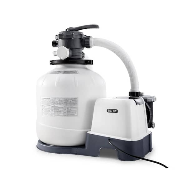 26679EG 2,150 GPH Krystal Clear Saltwater System and Sand Filter Pump