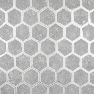 Geometrics Grey Wallpaper Sample