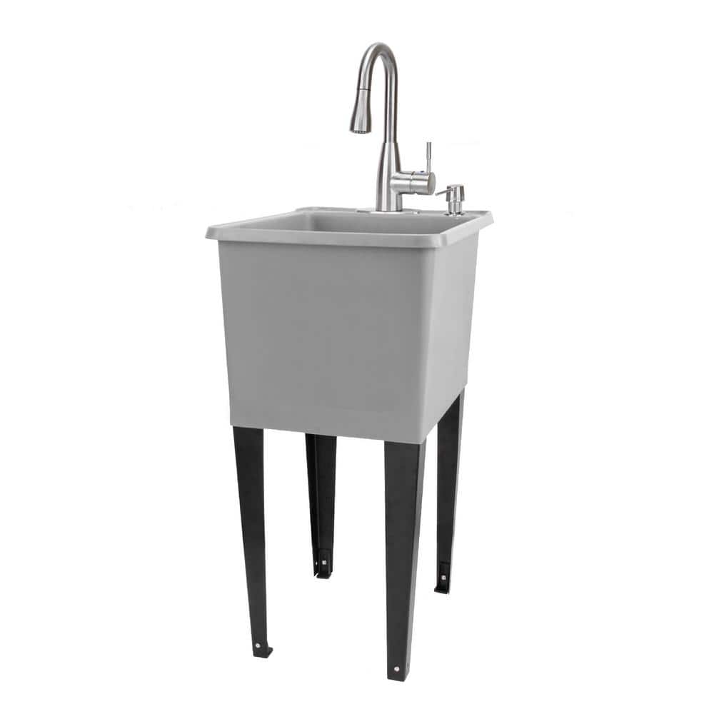 Simply Essential™ 36 x 18 Microban® Shower Mat - Grey, 1 ct - Kroger