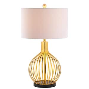 Baird 29.5 in. Gold Leaf LED Metal Table Lamp