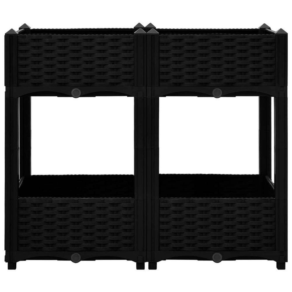 cenadinz 31.5 in. x 15.7 in. x 28 in. Polypropylene Raised Bed H