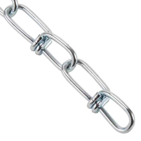 Everbilt #10 x 10 ft. Chrome-Plated Bead Chain with 2x Endlinks and 2x  Couplings, 4 lb Saf
