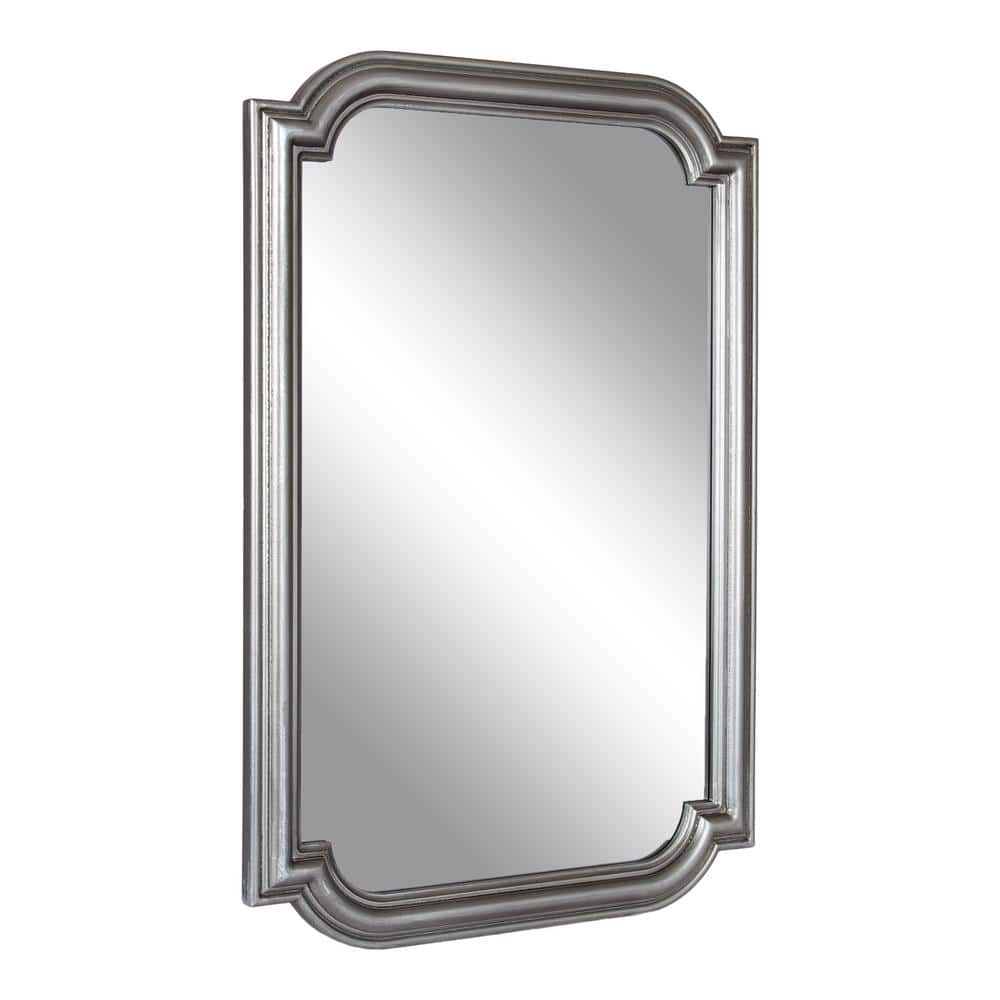 Kinsman 24.00 in. W x 35.87 in. H Silver Rectangle Classic Framed Decorative Wall Mirror price history on PriceWatchPro