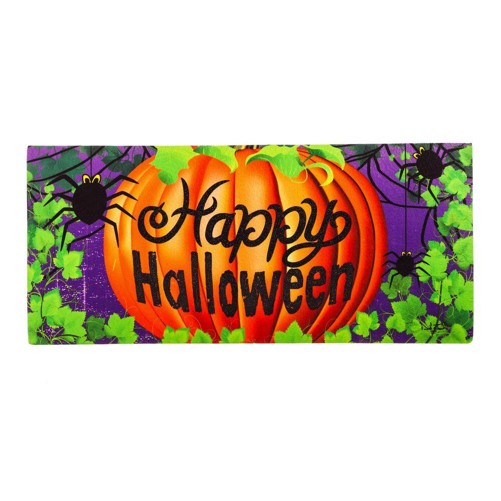 Sassafras Fall Holiday Rubber Outdoor Door Mat Set