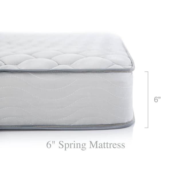 Linenspa Essentials 6in. Firm Innerspring Tight Top Twin Mattress