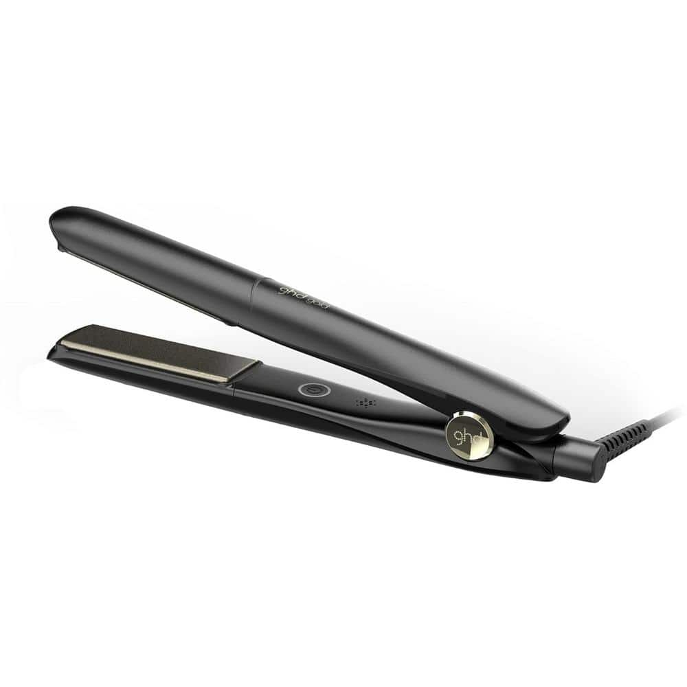  Gold Styler 60301 1 in. Flat Iron Hair Straightener, Black