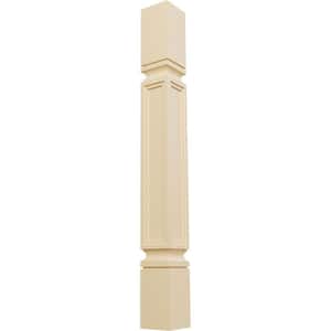 3-3/4 in. x 3-3/4 in. x 35-1/2 in. Unfinished Maple Kent Raised Panel Cabinet Column