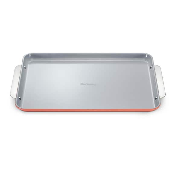 CARAWAY HOME 18 in. Non-Stick Ceramic Large Baking Sheet in Perracotta
