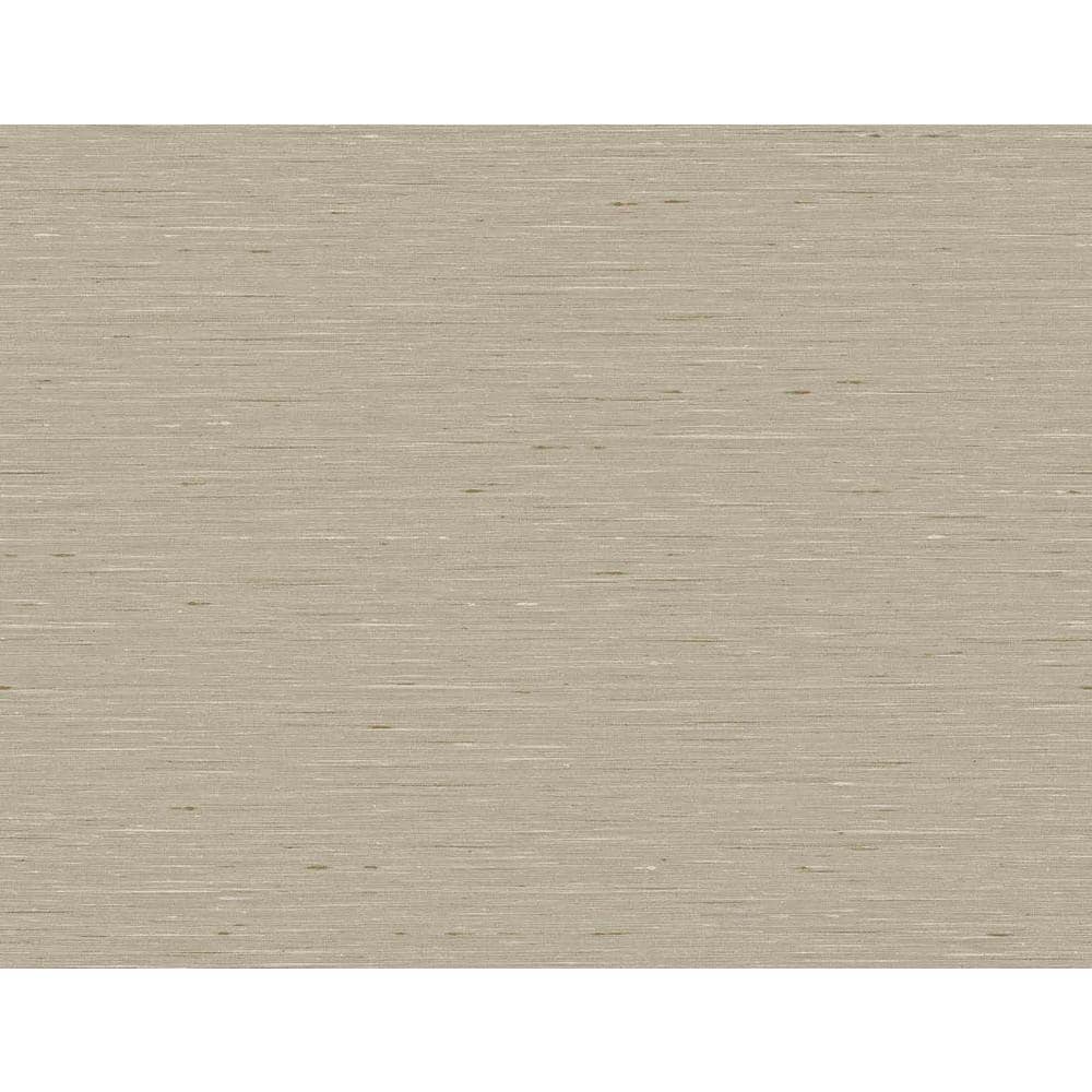 Seabrook Designs 60.75 sq. ft. Mocha Bangkok Embossed Vinyl Unpasted ...