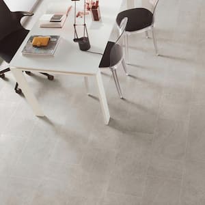 Maltese Roman Grey Matte 12 in x 24 in Porcelain Floor Tile (16.00 sq. ft./Case)