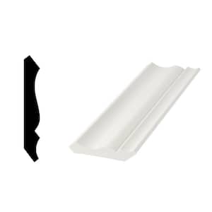 49 11/16 in. x  3−5/8 in. Unfinished Polystyrene Crown Moulding (Sold by Linear Foot)