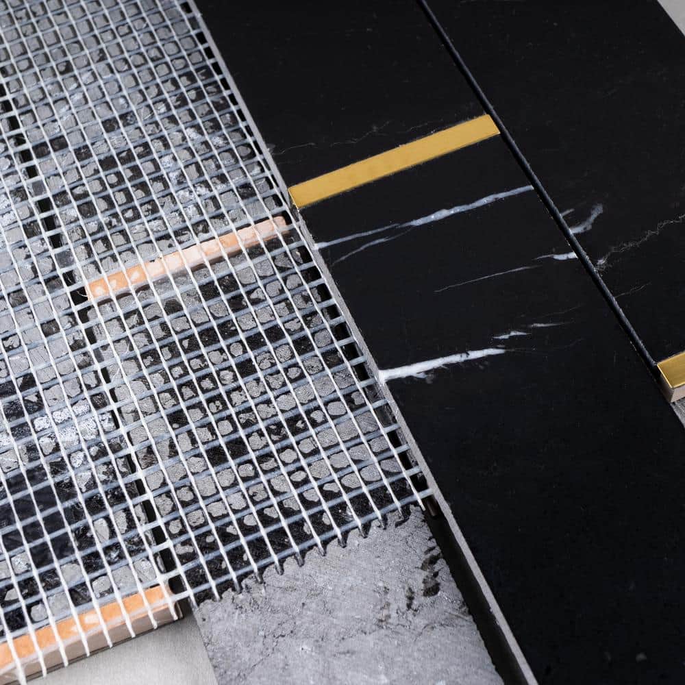 Natural Bianco 2" x 6" Marble Brick Joint Mosaic Wall Tile