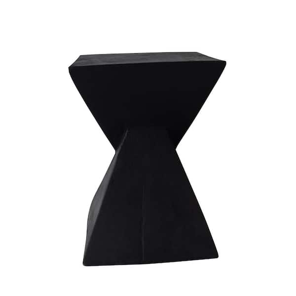 Unbranded Tess Black Ceramic Novelty Outdoor Side Table.