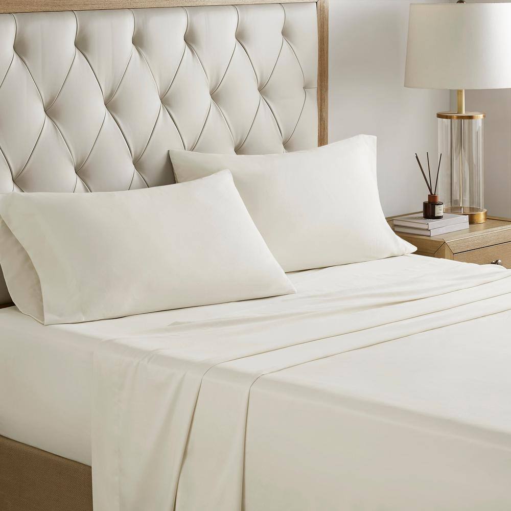 California King Gray and Teal Cotton Jacquard Bed in a Bag Set