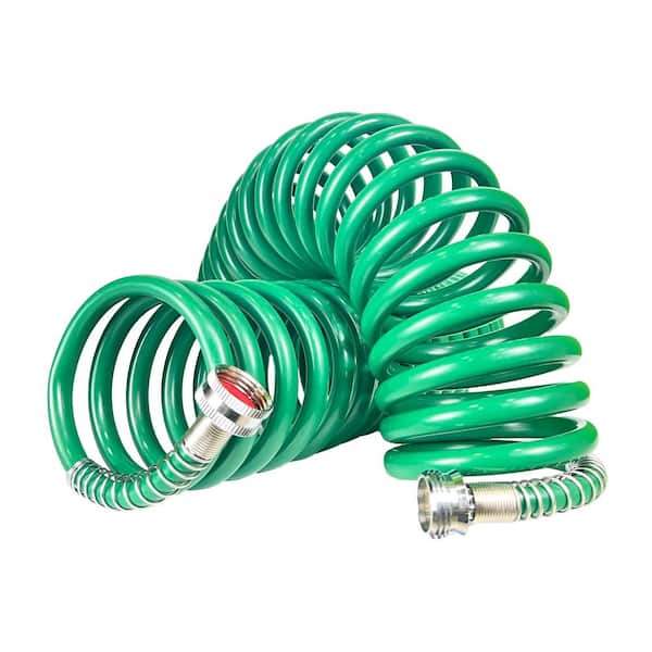 AVAGARD 3/8 in. x 50 ft. Heavy-Duty Recoil Water Hose AVGRWH3850-GN ...