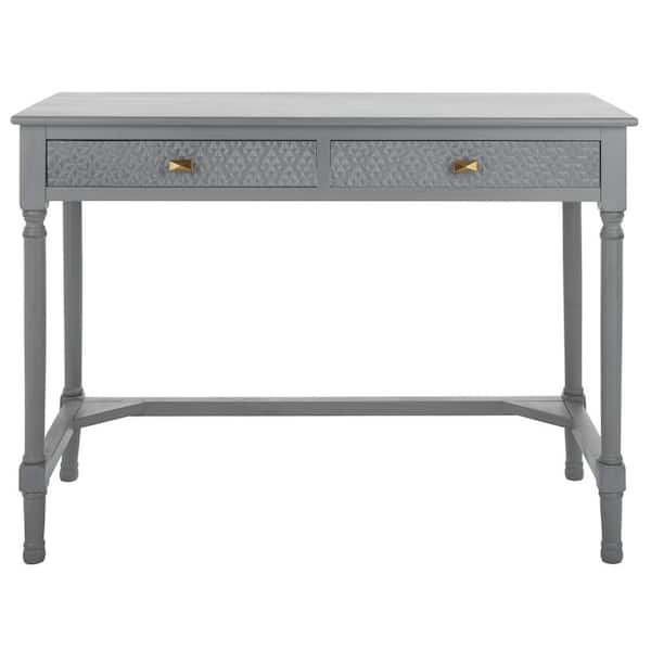 rustic gray desks