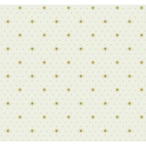 Stella Star Off White Paper Strippable Roll (Covers 60.75 sq. ft.)