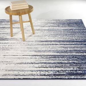 Imre Navy Blue 8 ft. x 10 ft. Abstract Area Rug