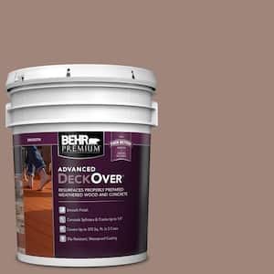 5 gal. #SC-160 Rose Beige Smooth Solid Color Exterior Wood and Concrete Coating